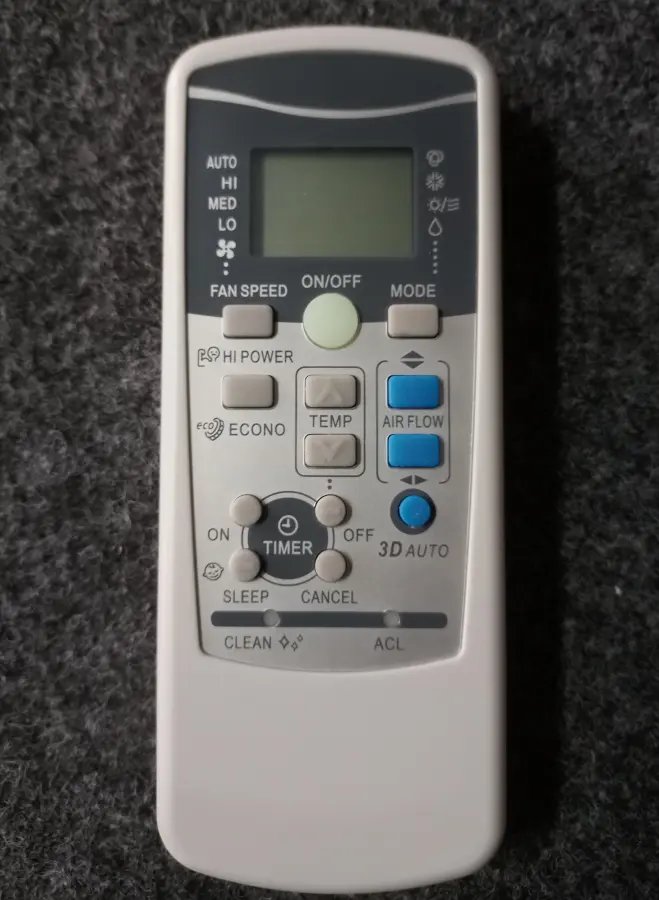 Mitsubishi Remote